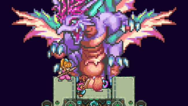 Manadrache aus Secret of Mana (SNES)