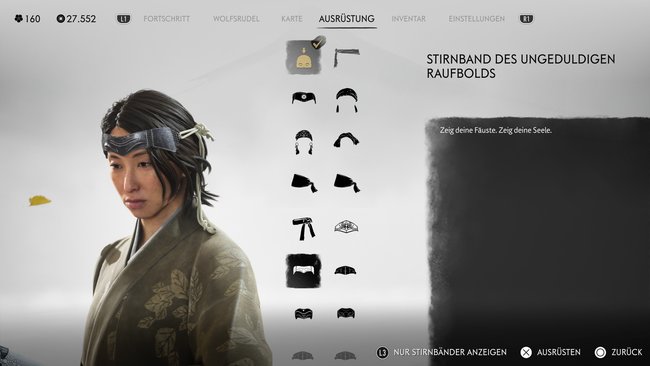 Stirnband des ungeduldigen Raufbolds