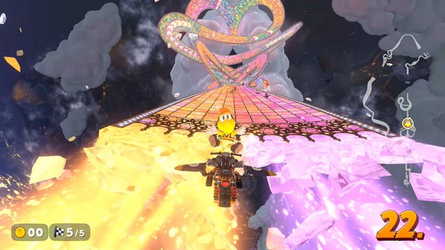 Mario Kart World: Rainbow Boulevard