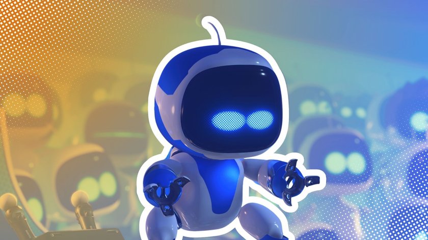 Astro Bot, die Figur aus dem gleichnamigen Spiel für die PS5.