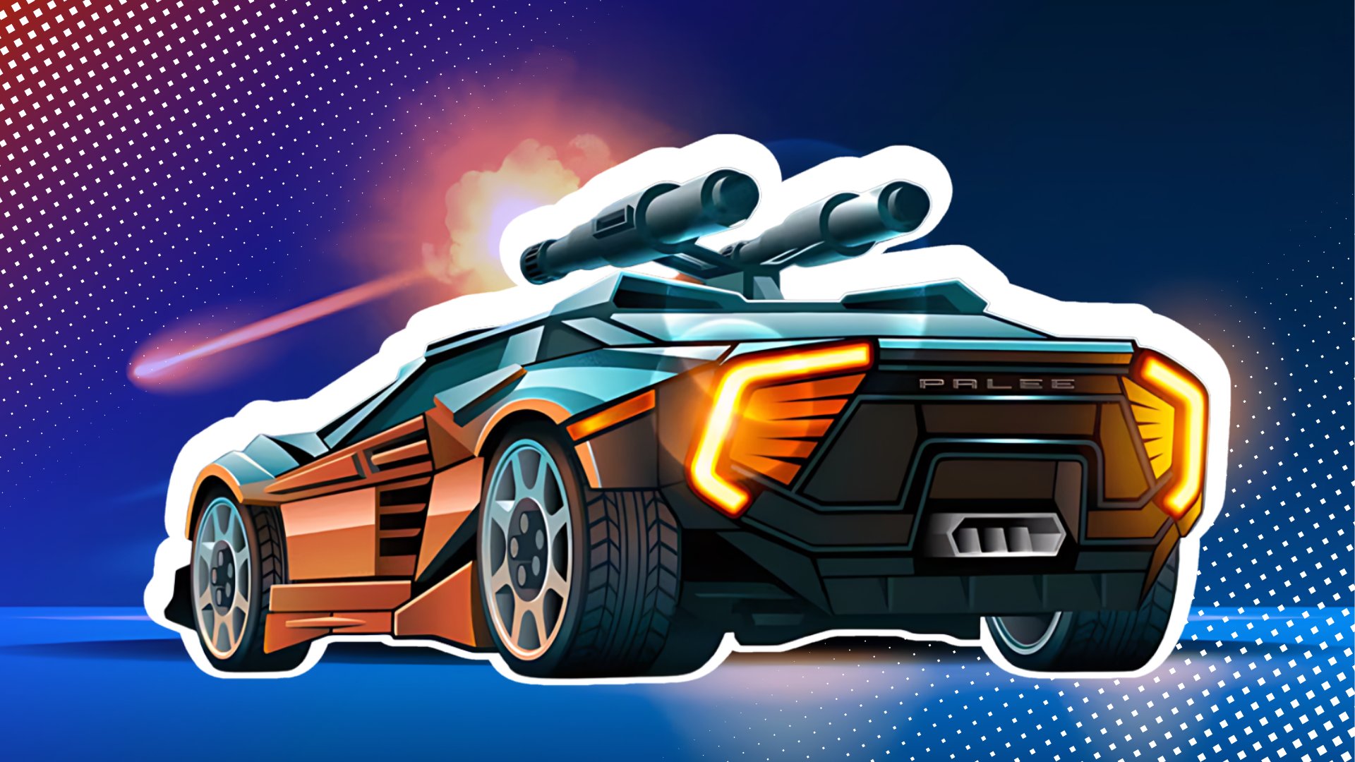 Retro feeling meets modern graphics: this racing game brings back arcade action