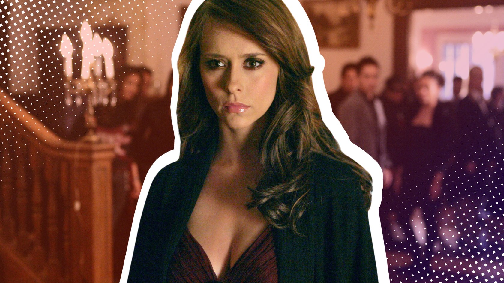 Jennifer Love Hewitt in Ghost Whisperer.