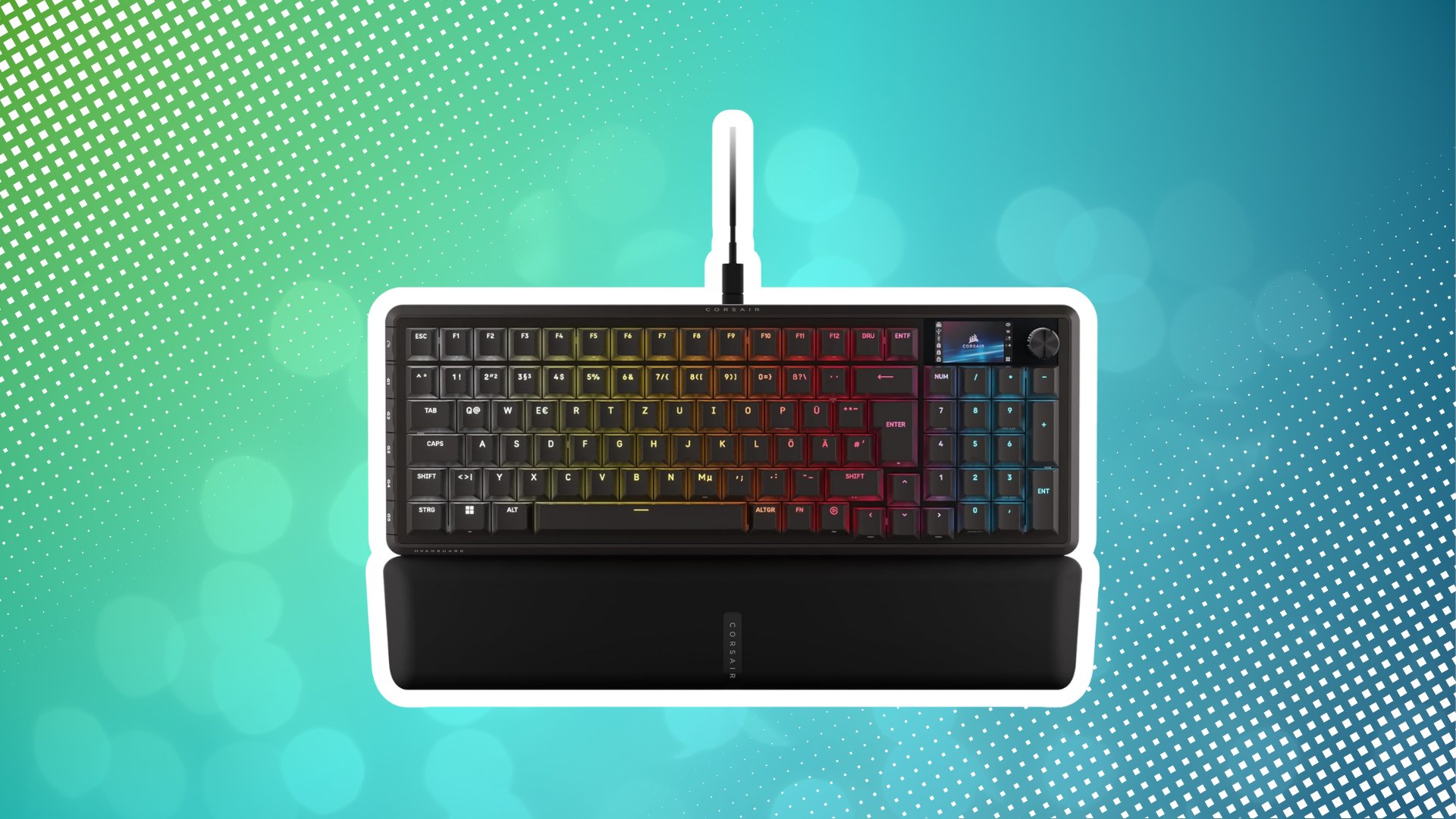 Powerful and versatile: Amazon sells a compact keyboard from Corsair at a top price