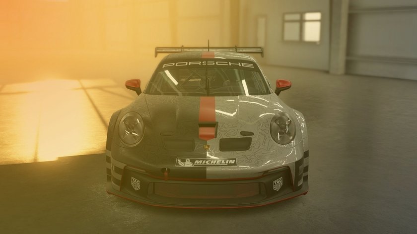 Der Porsche 911 GT3 in Assetto Corsa Evo.