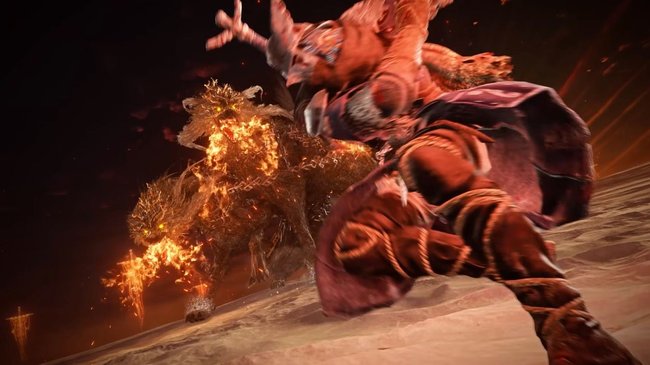 Gladius und ein anstürmender Wylder in Elden Ring Nightreign.