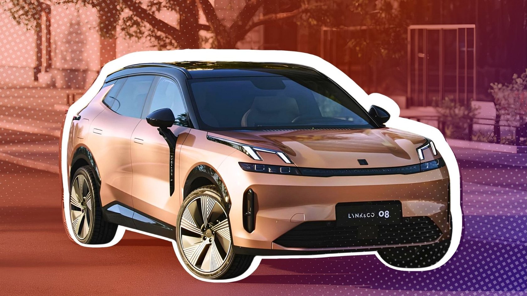 Das neue Hybrid-SUV Lynk & Co 08.