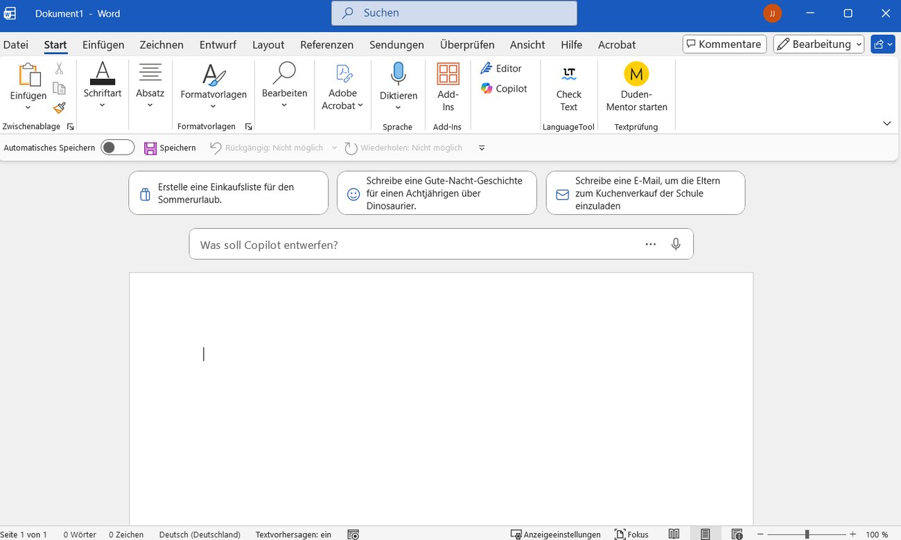 Copilot in Word nutzen: So unterstützt euch die KI