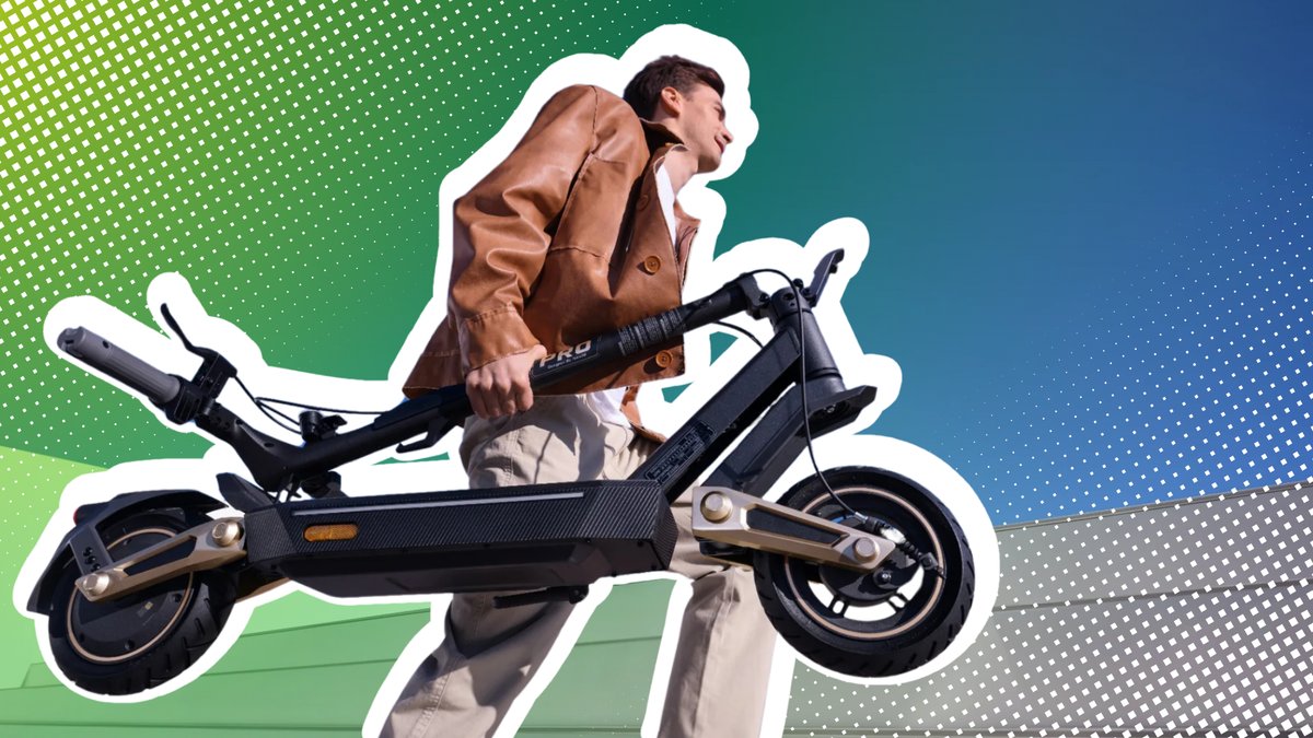 Amazon verkauft brandneuen Luxus-E-Scooter mit Federung und hoher Reichweite jetzt schon günstiger