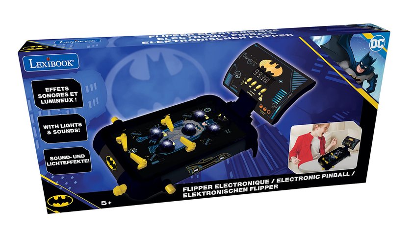 Bei Aldi gibt es einen coolen Tischflipper im Batman-Style.