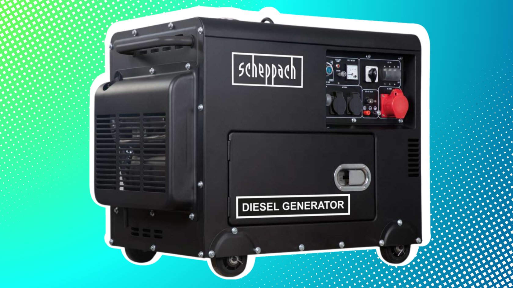 Scheppach Diesel Stromgenerator DPG5200-BE Bearbeitung GIGA