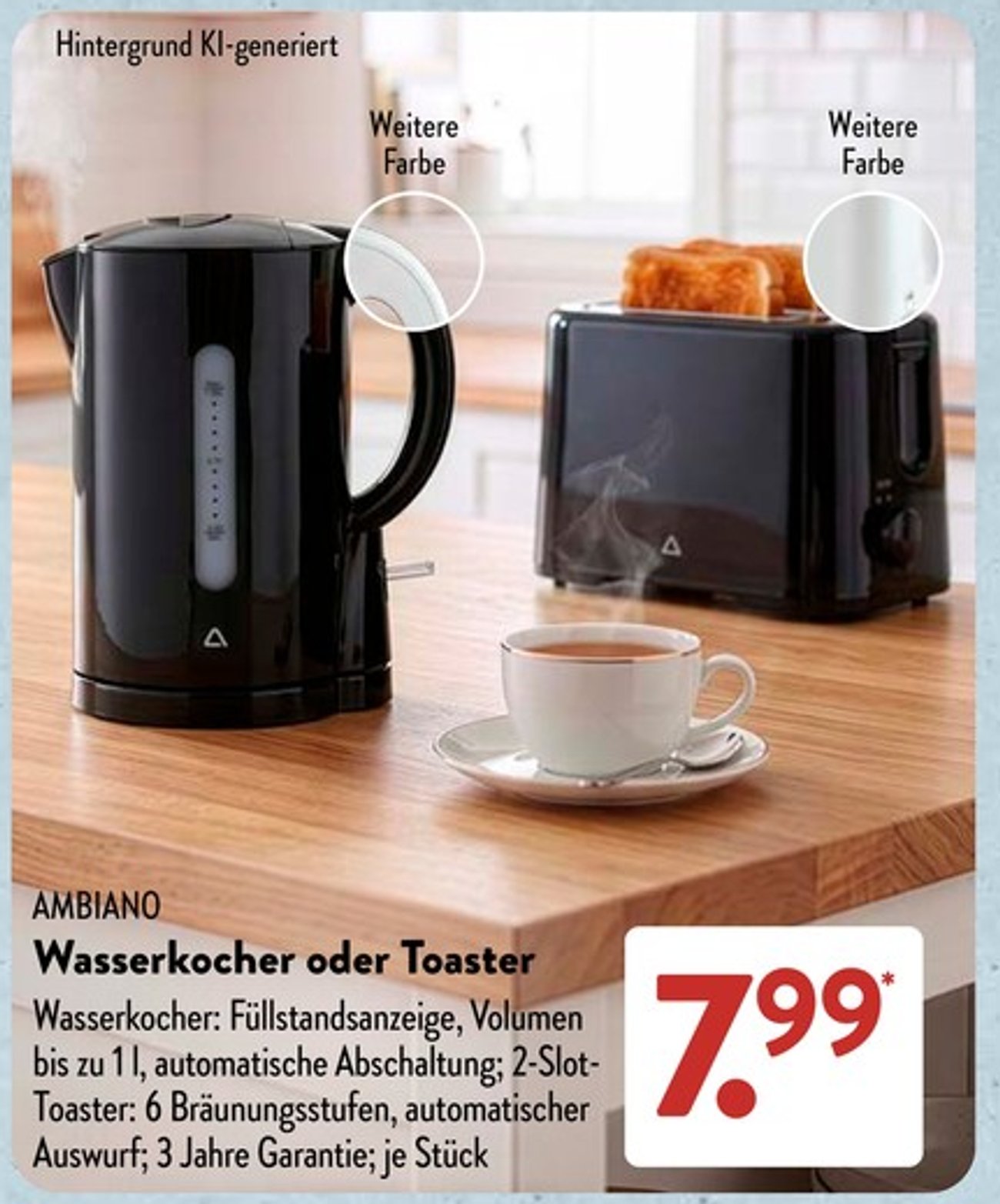 7,99 Euro für Küchen-Grundausstattung: Heute lohnt sich der Besuch bei Aldi