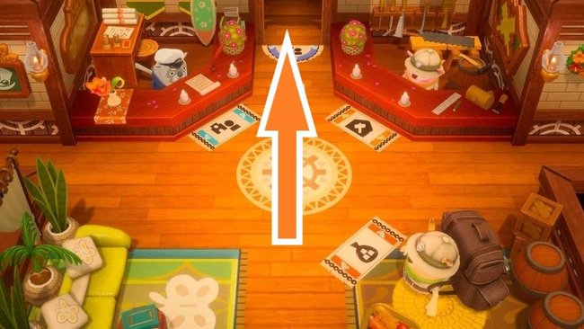 Das Bild zeigt das Innere vom Gildenhaus aus Fantasy Life i.