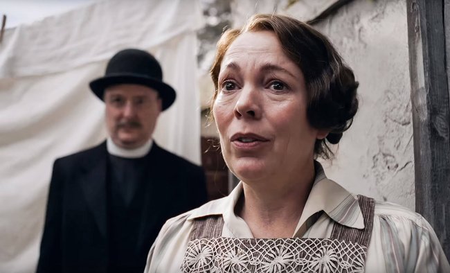 Olivia Colman in „Kleine schmutzige Briefe“.