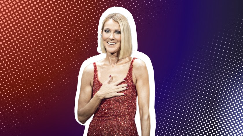 Céline Dion bei einem Konzert 