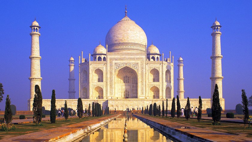 Der Taj Mahal im indischen Agra