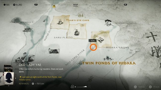 Fundort der Fetzen des toten Mannes.