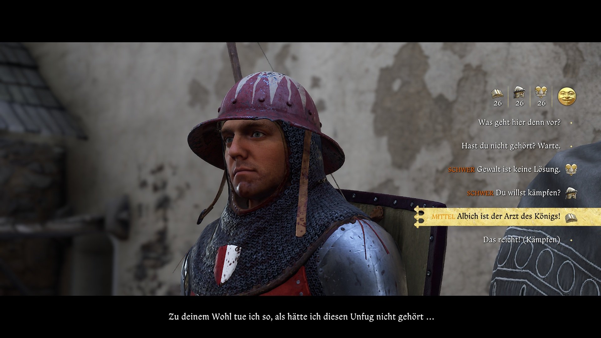 A fight should be your last option against Matthew.
