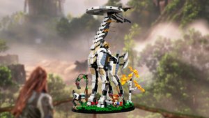 25 € günstiger: LEGO-Langhals aus Horizon Forbidden West hier im Angebot