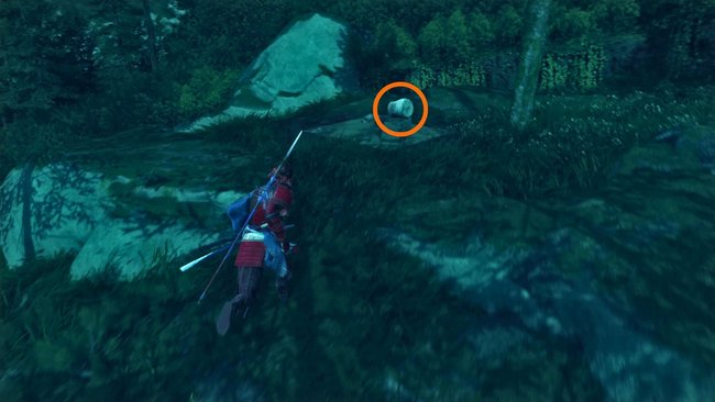 Fundort vom Tengai-Hut.