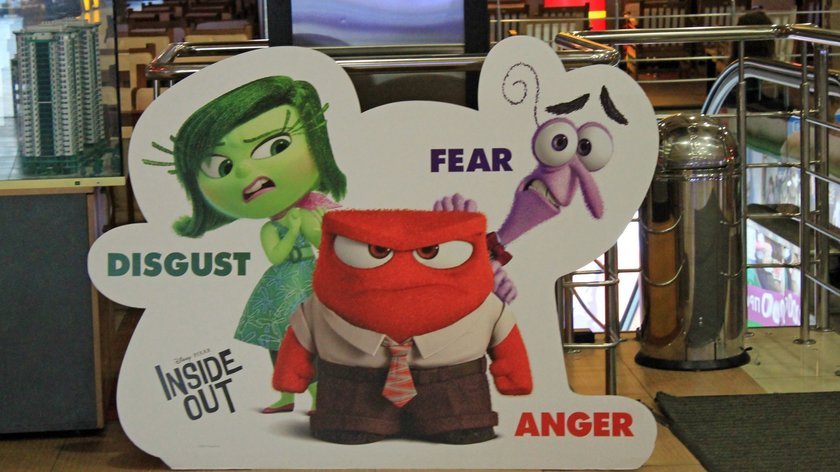 Poster des Filmes "Inside out" by Disney Pixar Animation Studios.