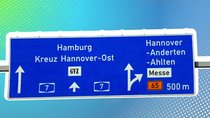 GVZ-Schild an der Autobahn: Viele Autofahrer sind ahnungslos – und das hat einen Grund