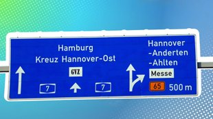 GVZ-Schild an der Autobahn: Viele Autofahrer sind ahnungslos – und das hat einen Grund