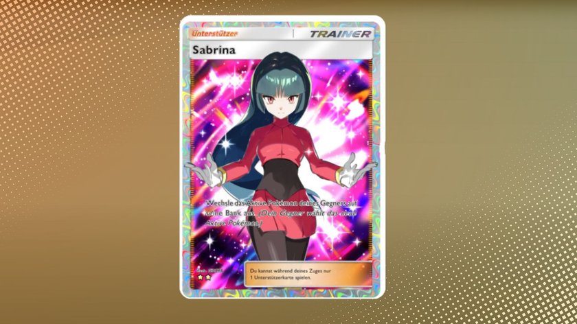 Wir verraten euch, wie ihr die Unterstützungskarte Sabrina in Pokémon TCG Pocket bekommt und einsetzt.