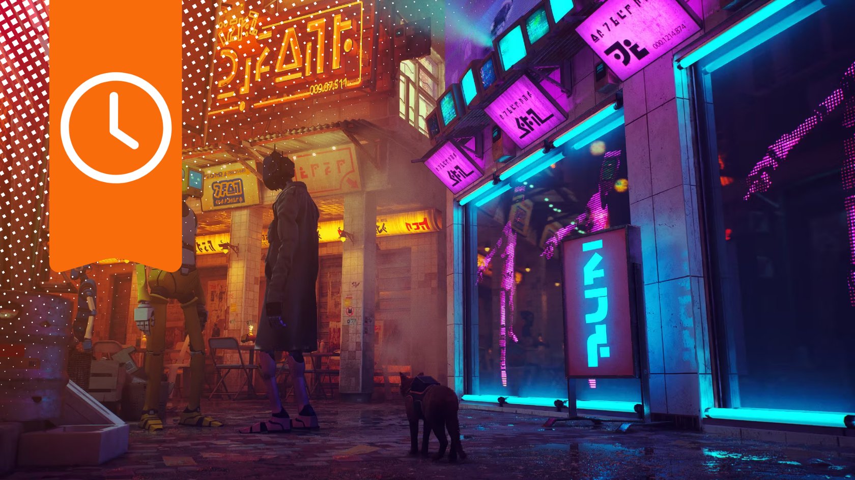 Die Spielwelt von Stray.