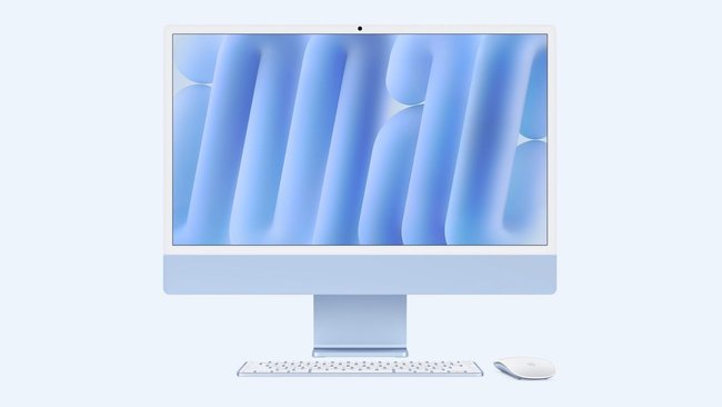 Apple iMac M4 blau