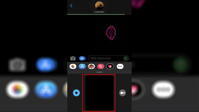 Kuss digital Touch Nachrichten iOS Apple iPhone