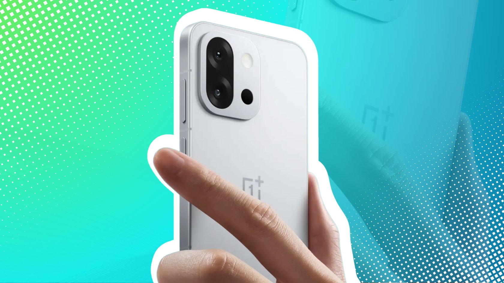 OnePlus 13T in einer Hand.