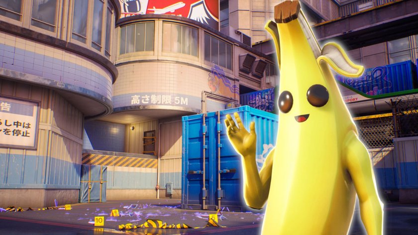 Fortnite Chars in Banana-Skin