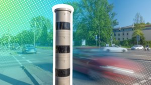 Wie weit hinter einem Schild darf geblitzt werden? Die Antwort ist verblüffend