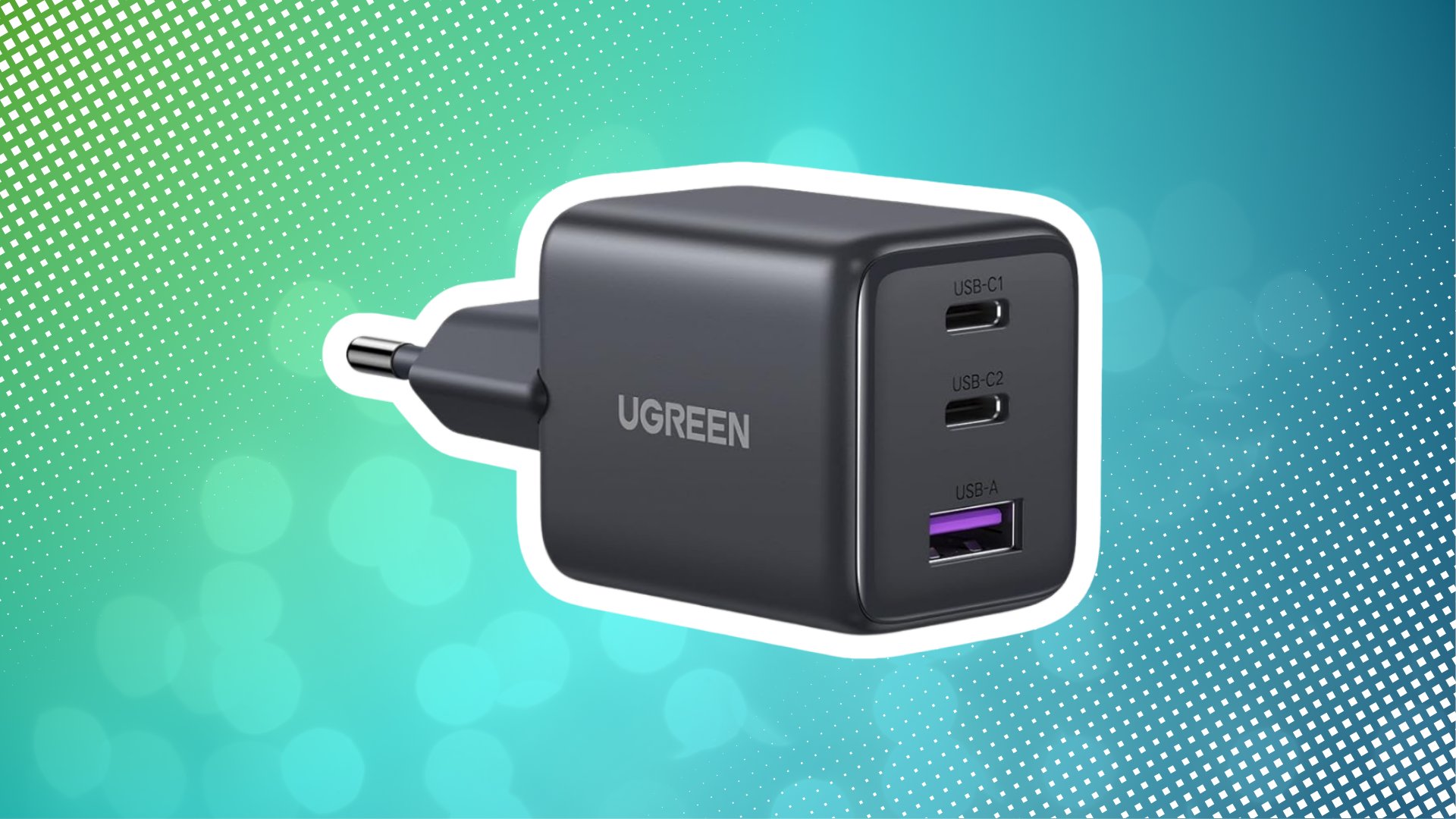 Изображение многопортового зарядного устройства Ugreen