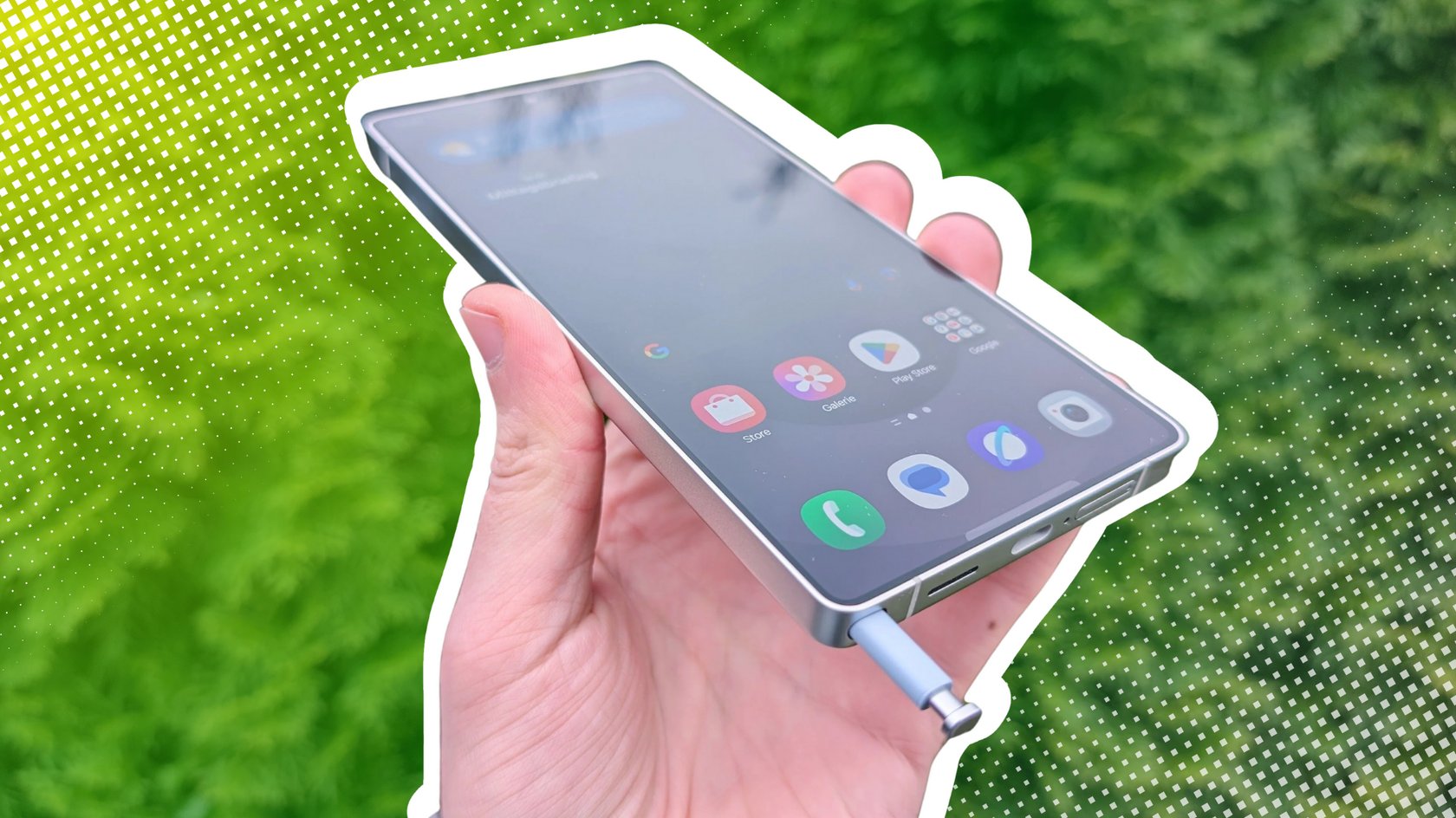 Samsung Galaxy S25 Ultra S Pen Bearbeitung GIGA