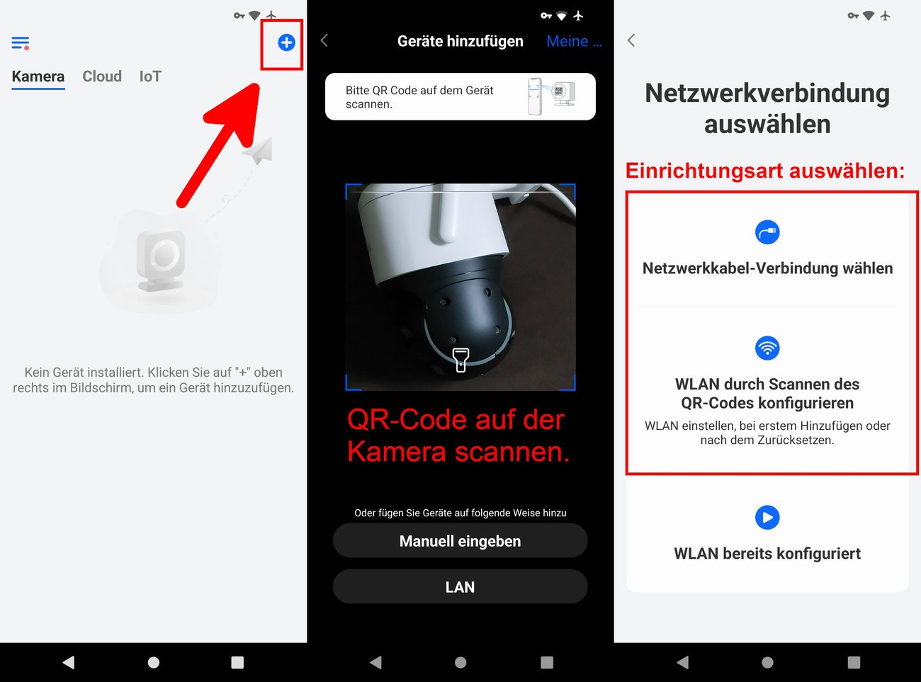 Reolink Kamera & Bewegungserkennung einrichten