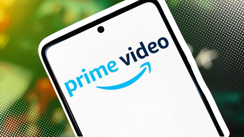 Logo von Amazon Prime Video auf Smartphone