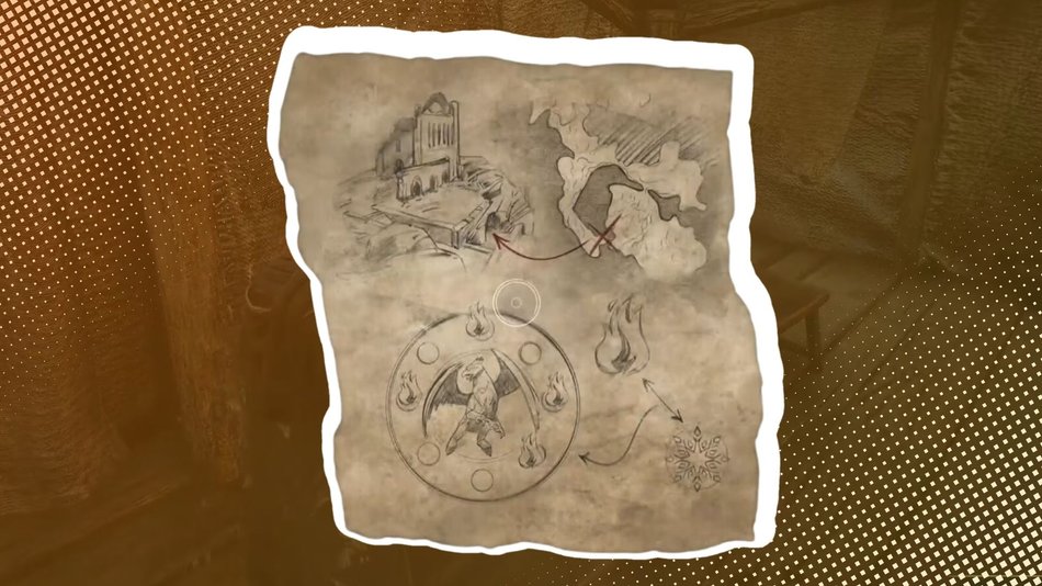 Hogwarts Legacy: „Der Hippogreif markiert die Stelle“ (Henriettas Karte lösen)