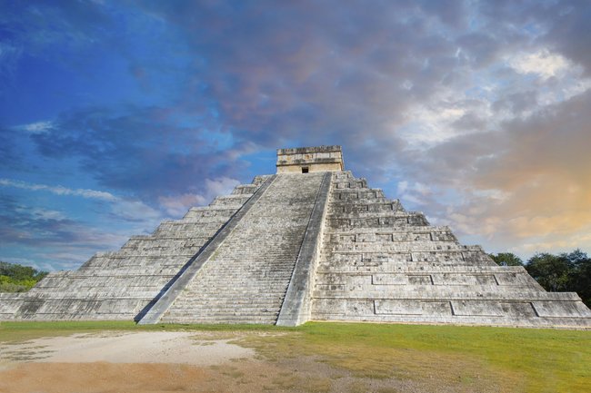 Die Stadt Chichén Itzá in Mexico