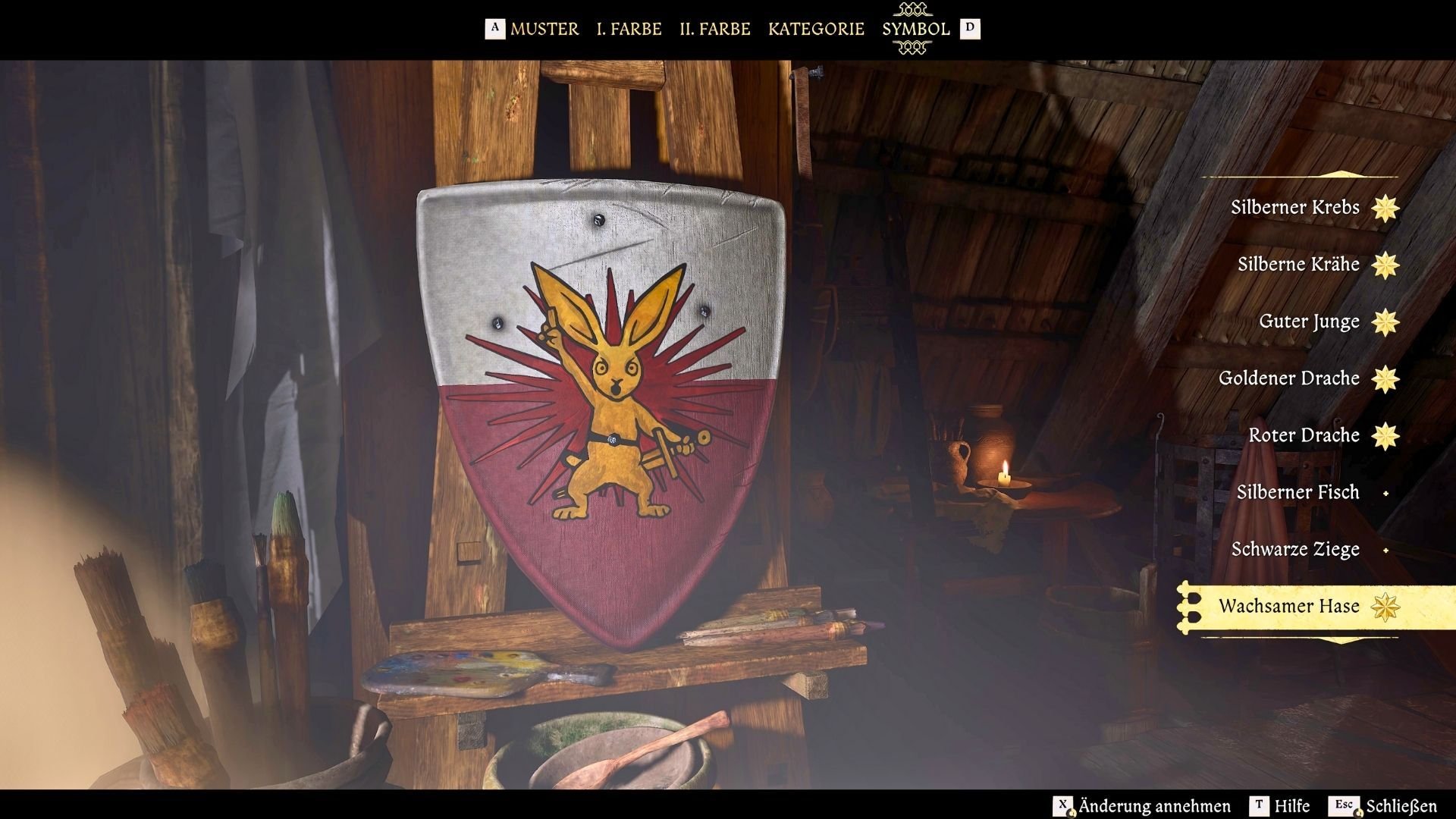 Viele Schildsymbole erhaltet ihr auch nach anderen Quests im Spielverlauf.