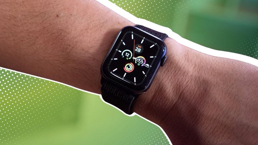 Apple Watch am Handgelenk