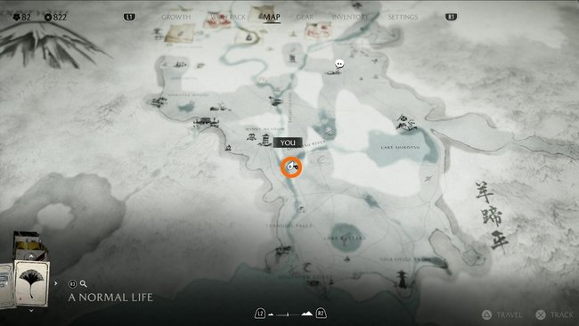 Fundort der Maske des Bogengriffs.