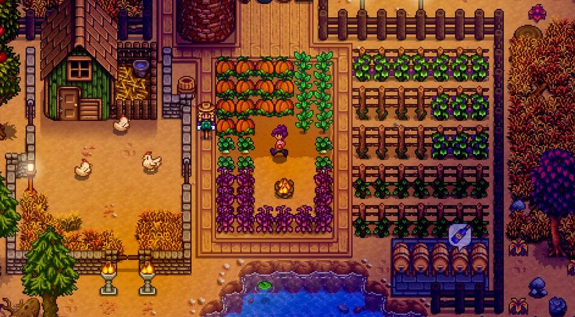 Mit Ausdauer und Fokus zum Erfolg: In Stardew Valley baut ihr euren Bauernhof Schritt für Schritt auf. 