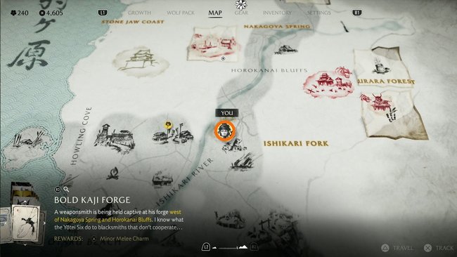 Fundort der "Fujins Schleier"-Maske.