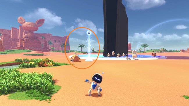 Astro Bot Absturzstelle Puzzle-Teil 4