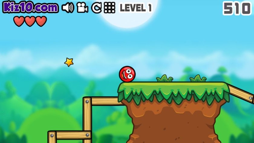 Screenshot des Spiels Red Ball Forever