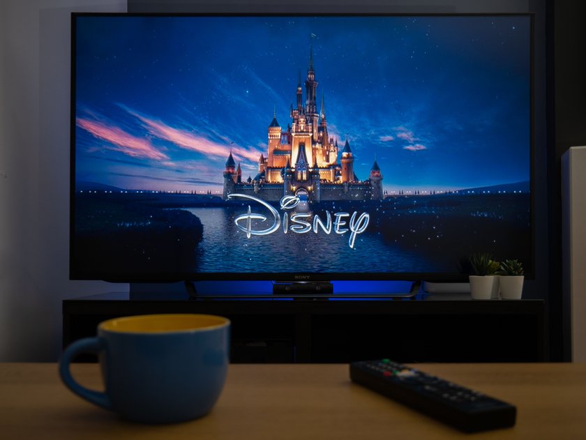 Disney Logo auf Fernseher