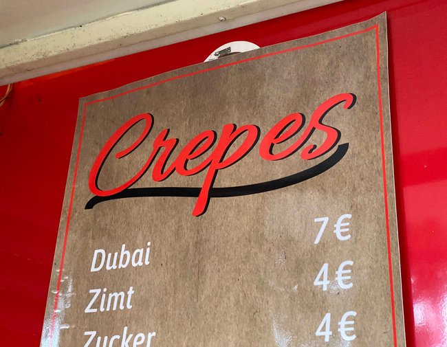 Dubai Crepes.