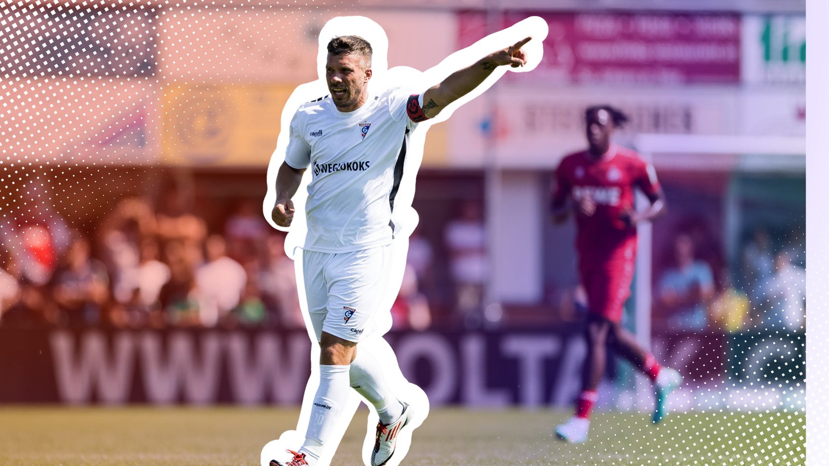 Lukas Podolski im Trikot von Gornik Zabrze
