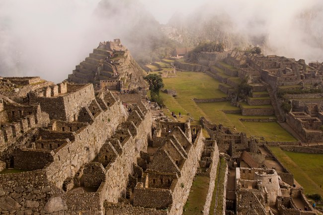 Die Inkastadt Machu Picchu in Peru